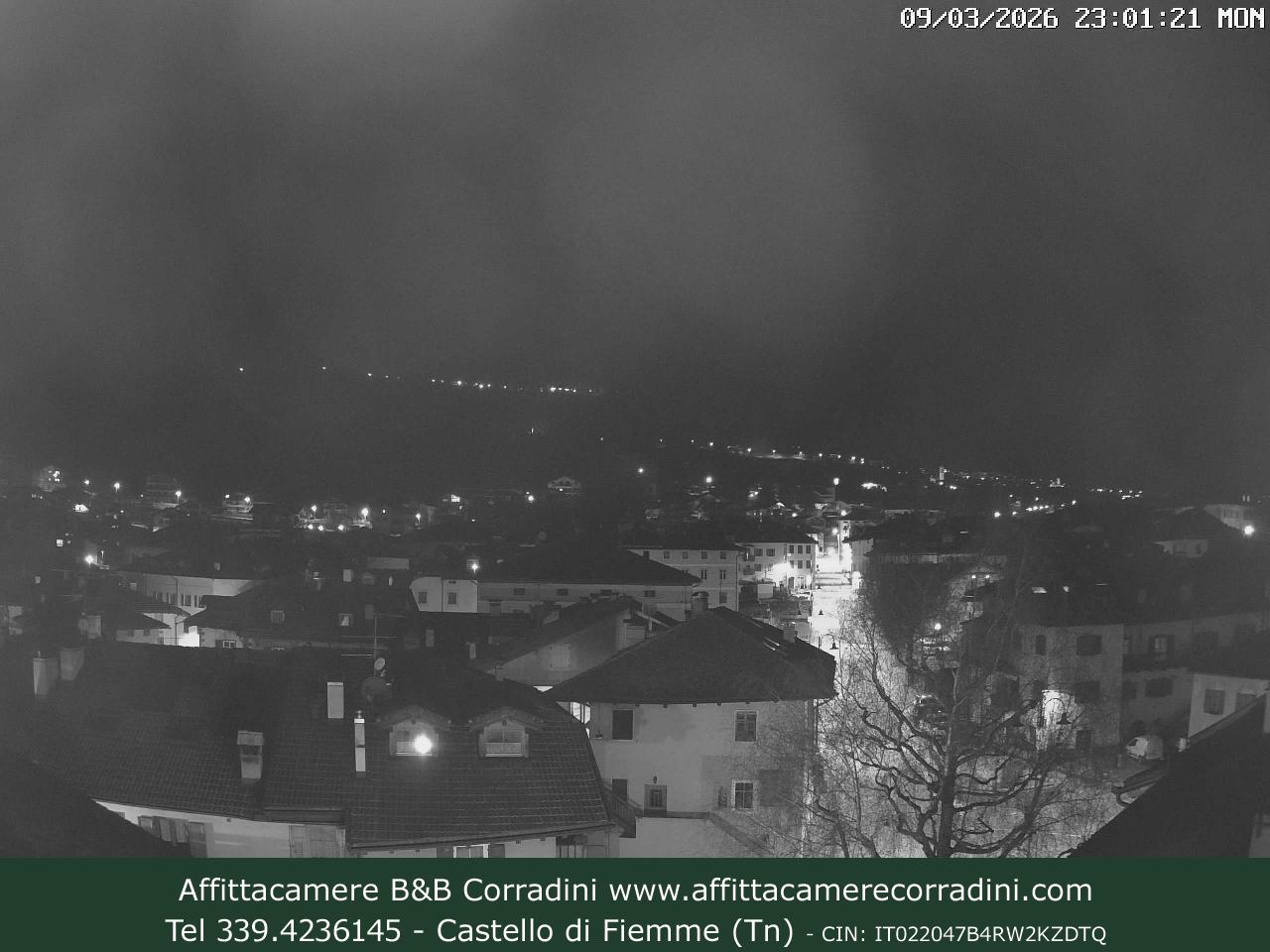 Webcam a Castello di Fiemme - Trentino