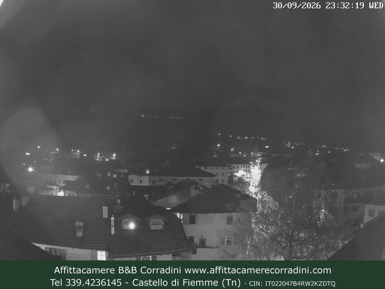Webcam a Castello di Fiemme - Trentino