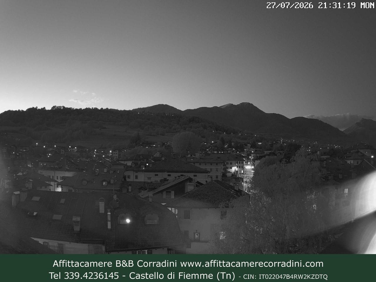 Webcam a Castello di Fiemme - Trentino