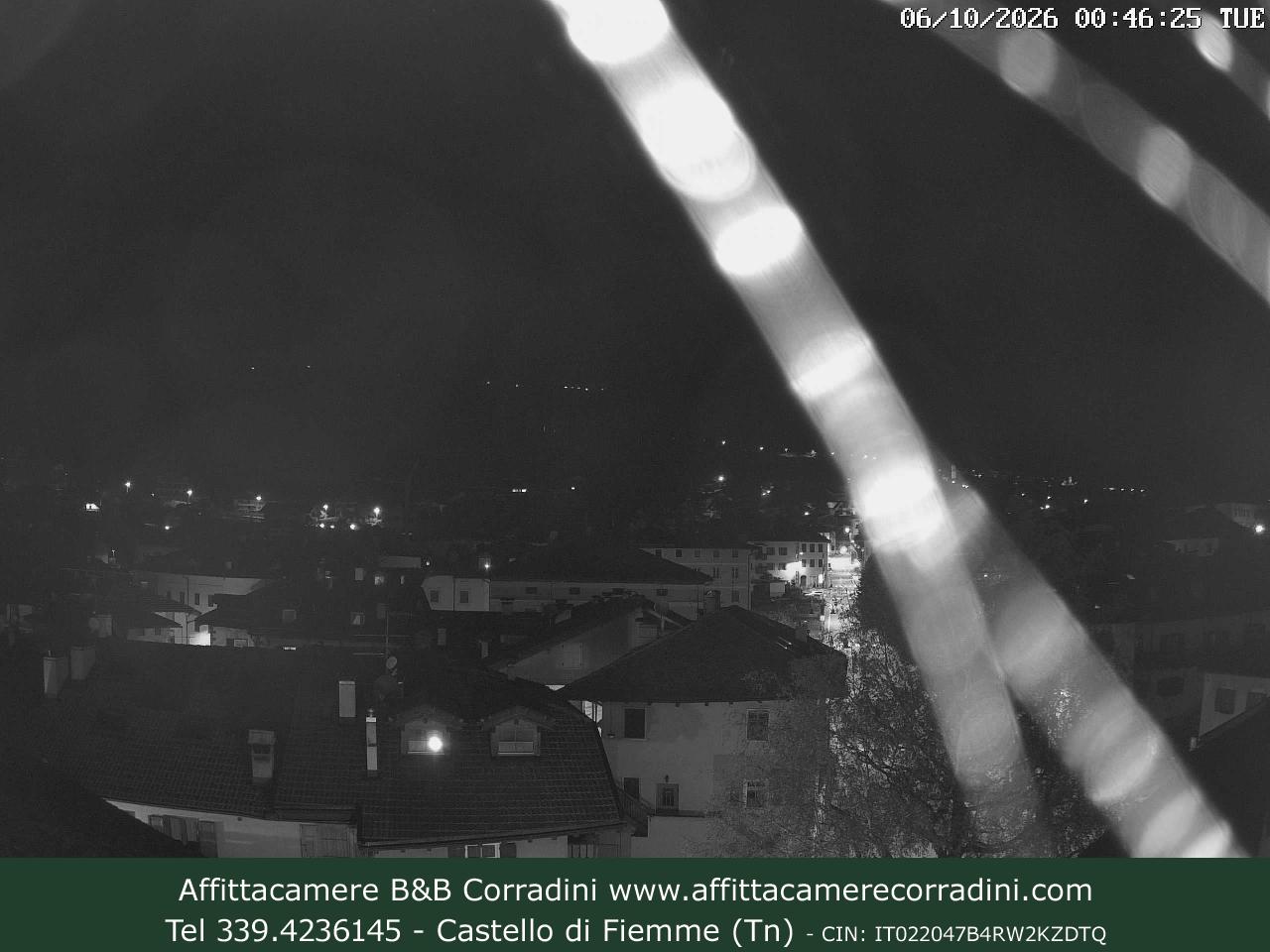 Webcam a Castello di Fiemme - Trentino