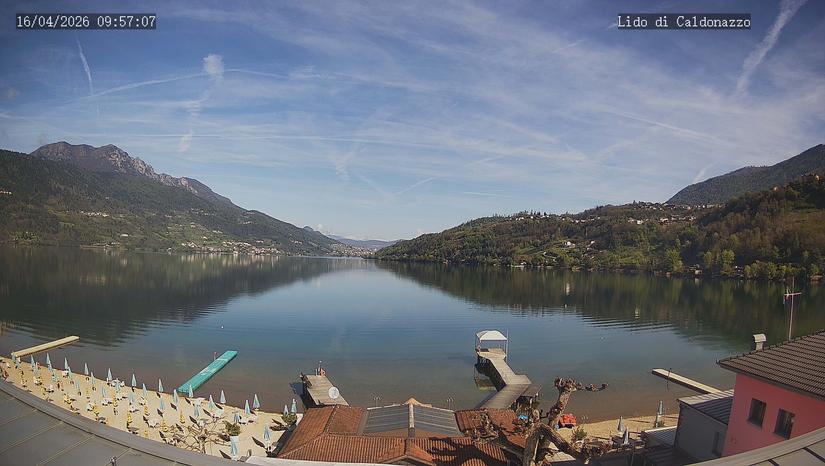 Webcam a Caldonazzo - Trentino - Dolomiti