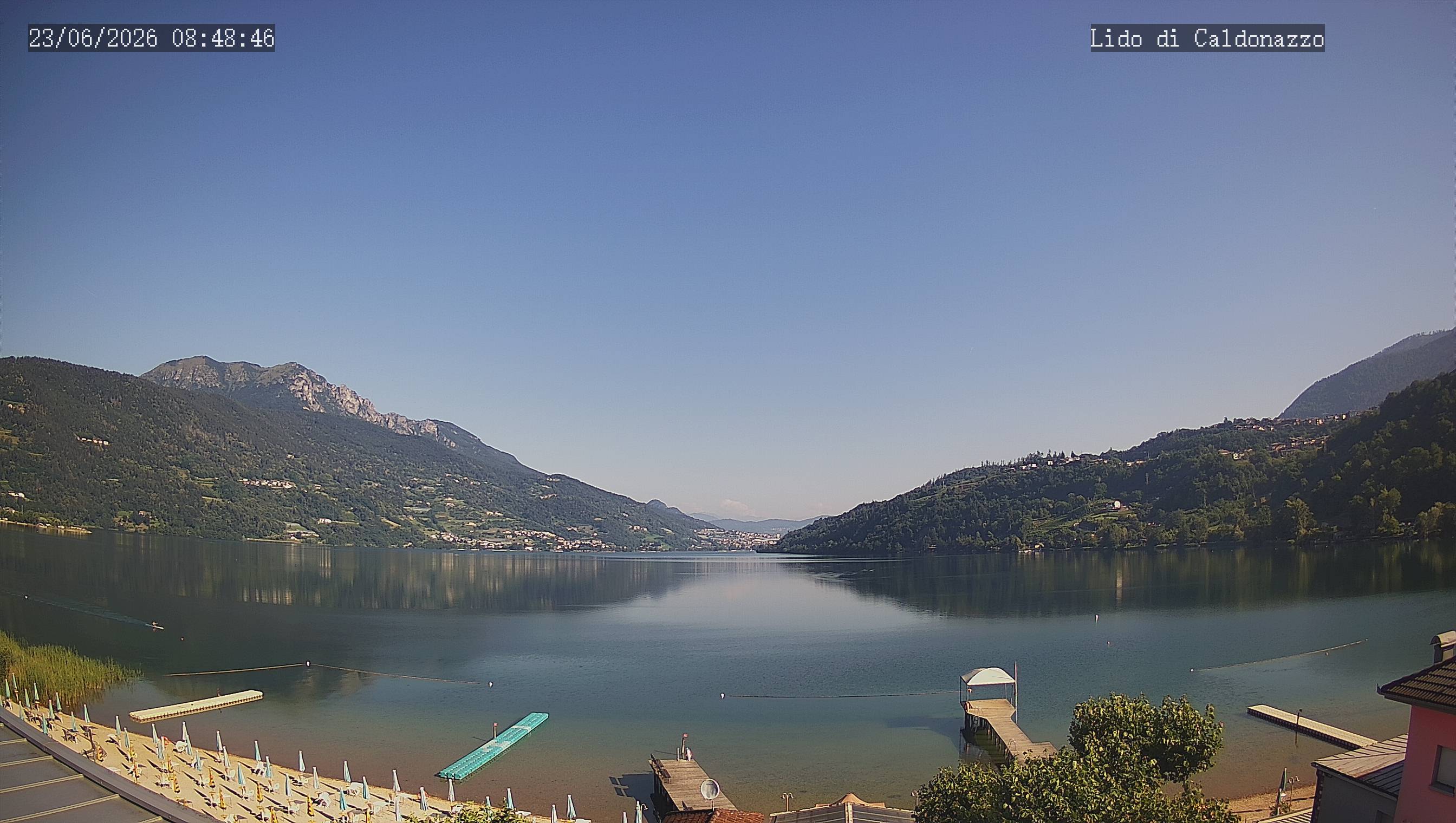Webcam a Caldonazzo - Trentino - Dolomiti