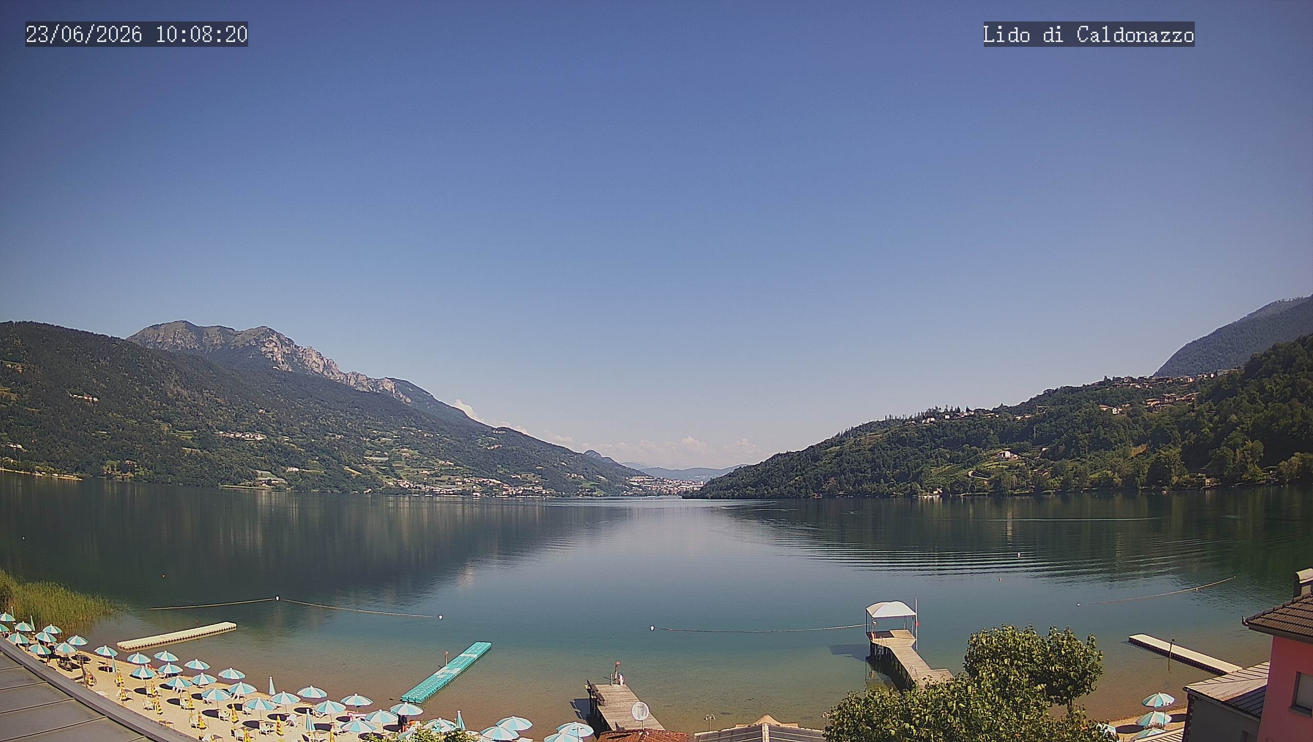 Webcam a Caldonazzo - Trentino - Dolomiti
