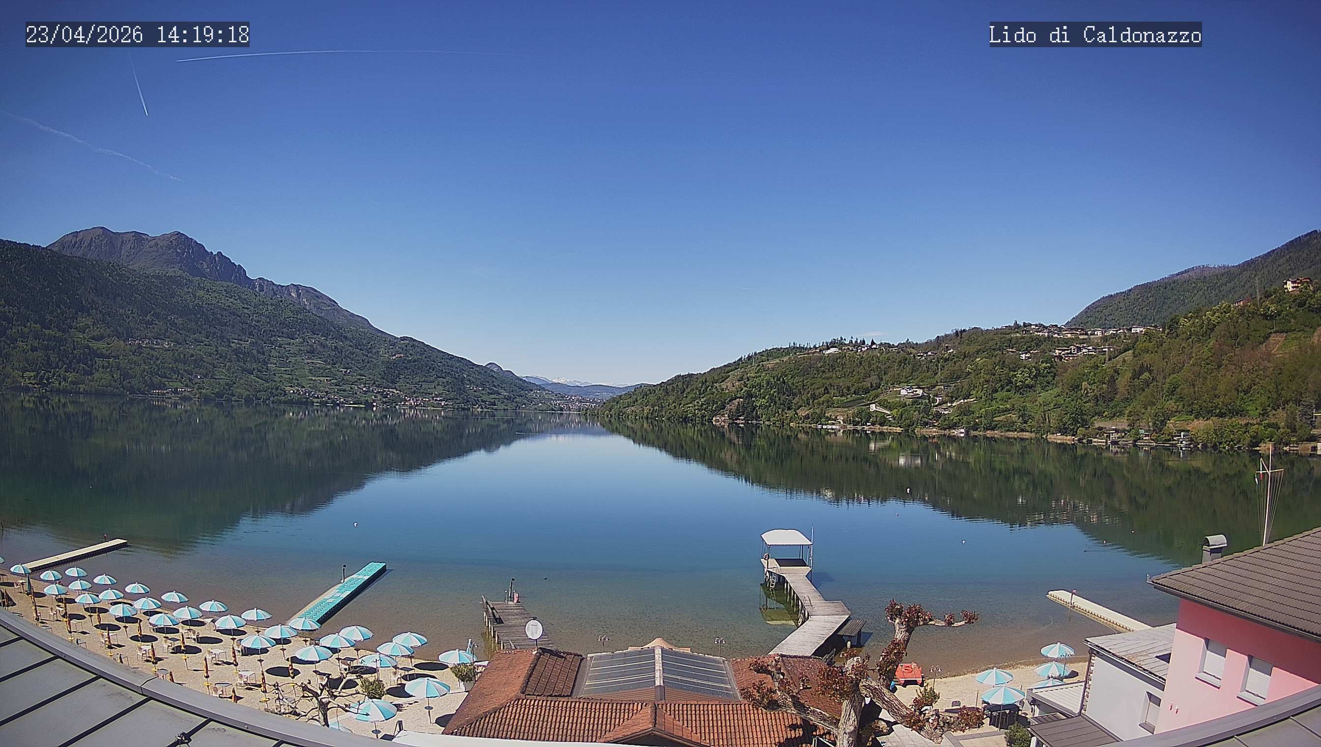 Webcam a Caldonazzo - Trentino