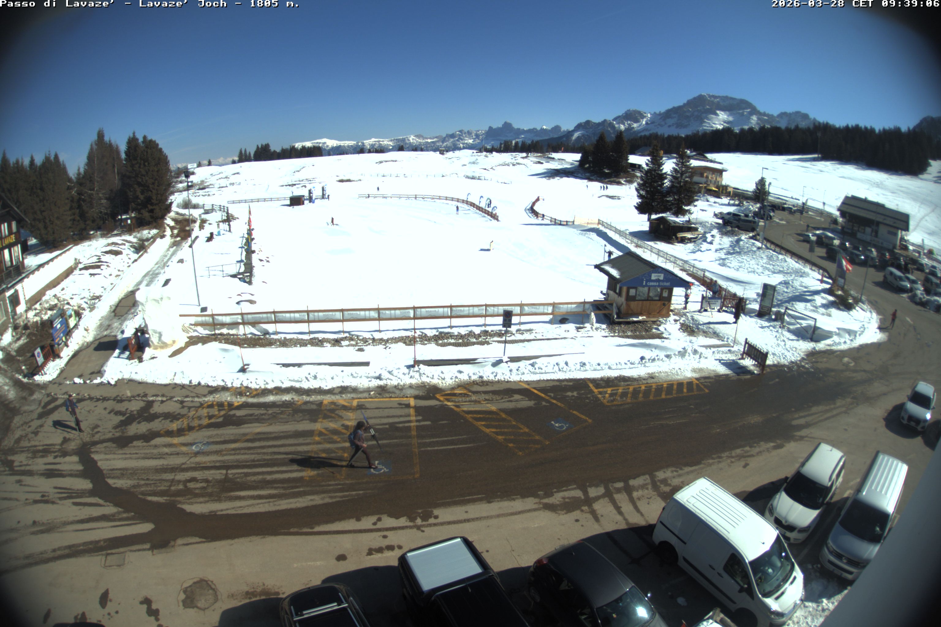 Webcam Passo Lavazè Varena - Trentino