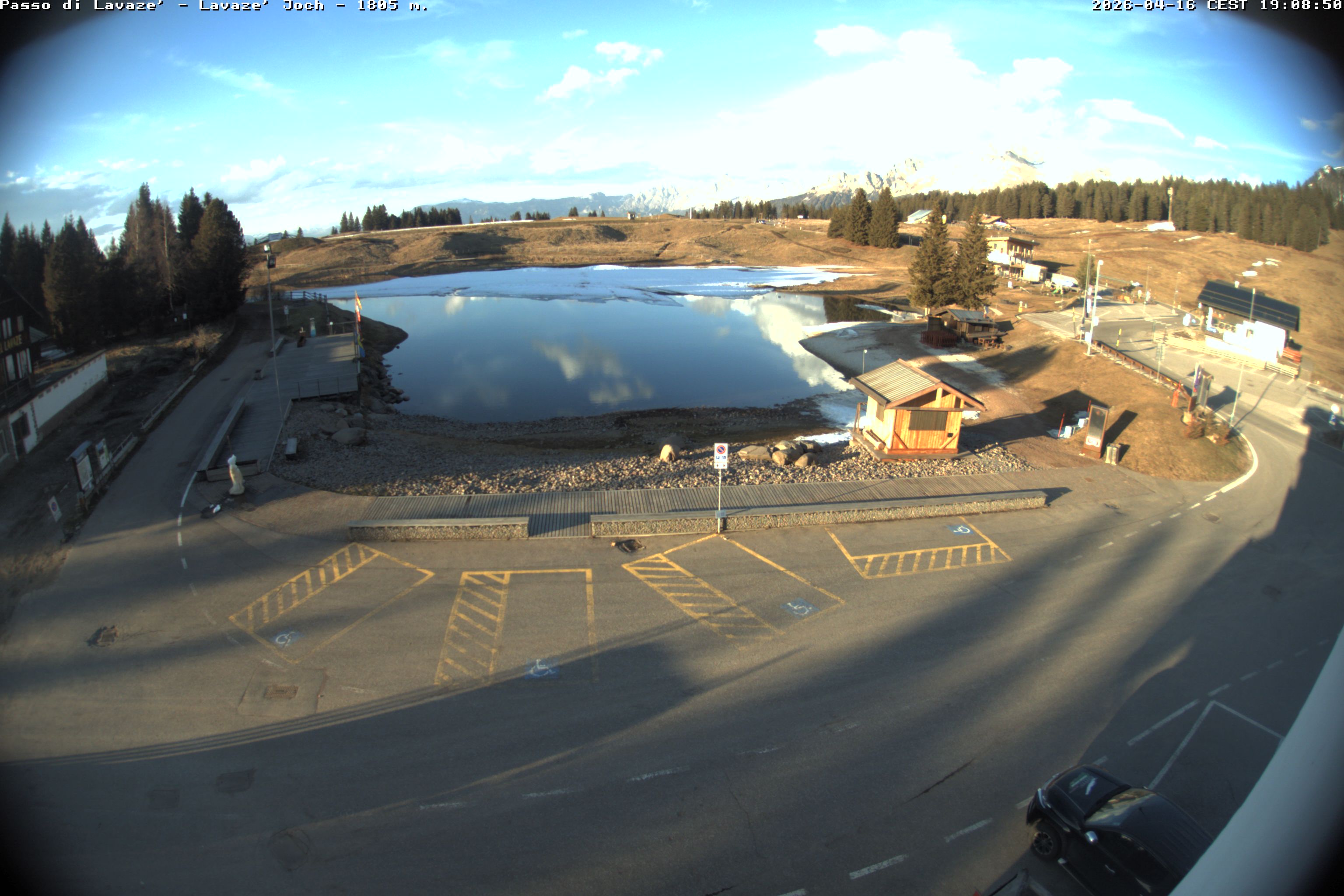 Webcam Passo Lavazè Varena - Trentino