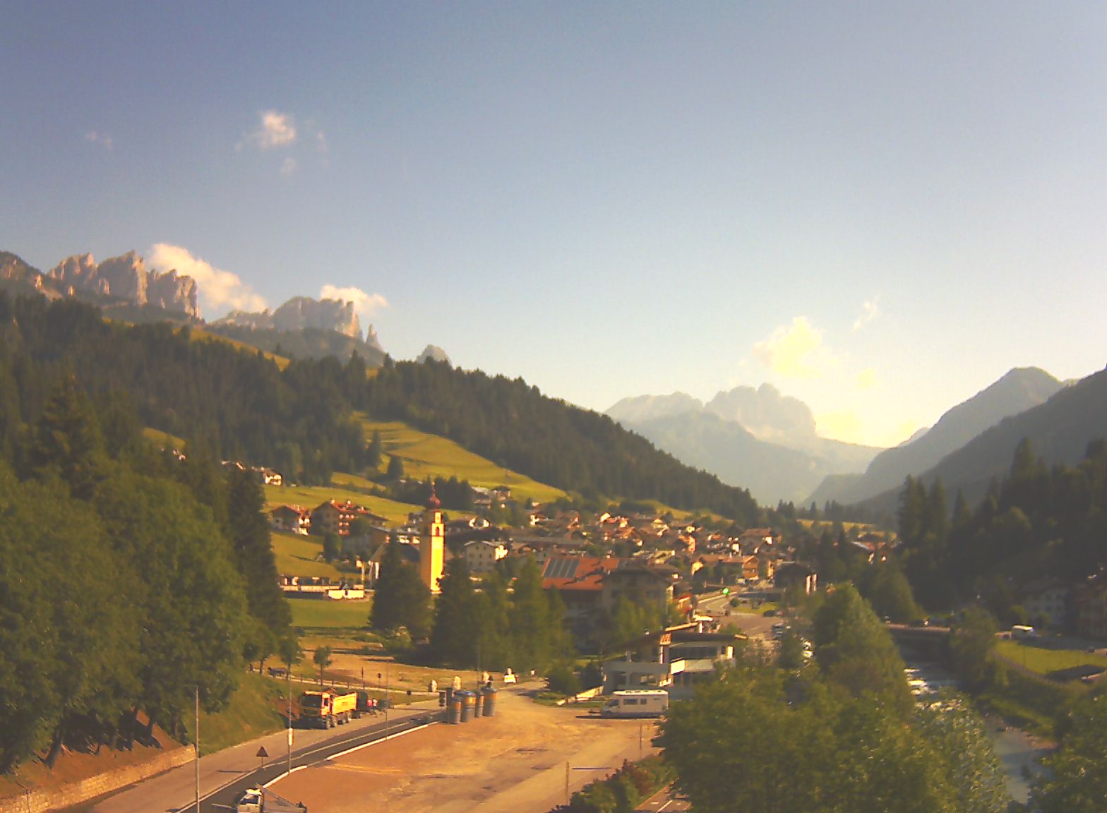 Webcam a Soraga di Fassa - Trentino - Dolomiti