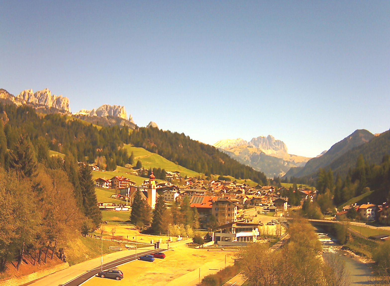 Webcam a Soraga di Fassa - Trentino - Dolomiti