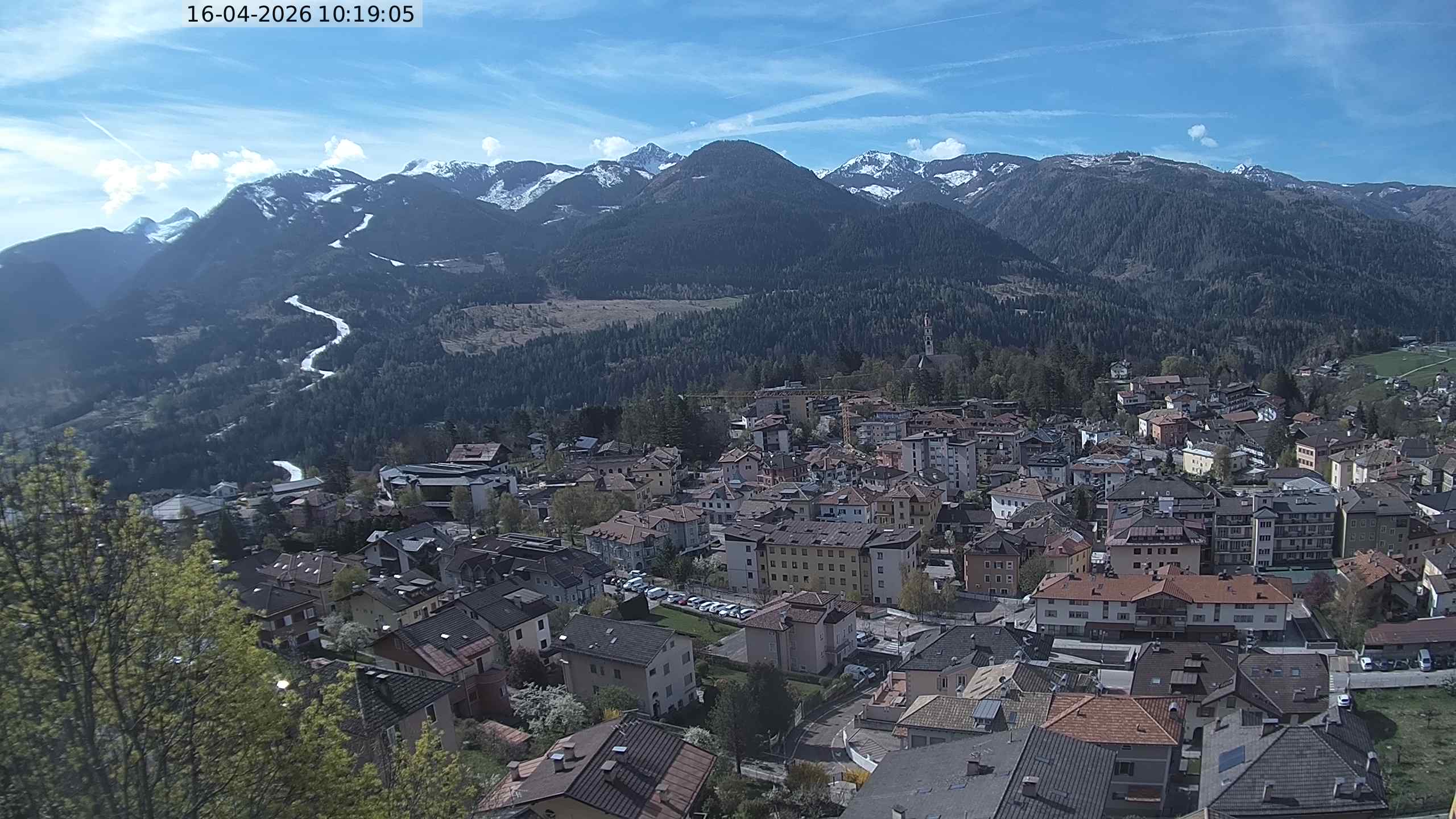 Webcam a Cavalese - Trentino - Dolomiti