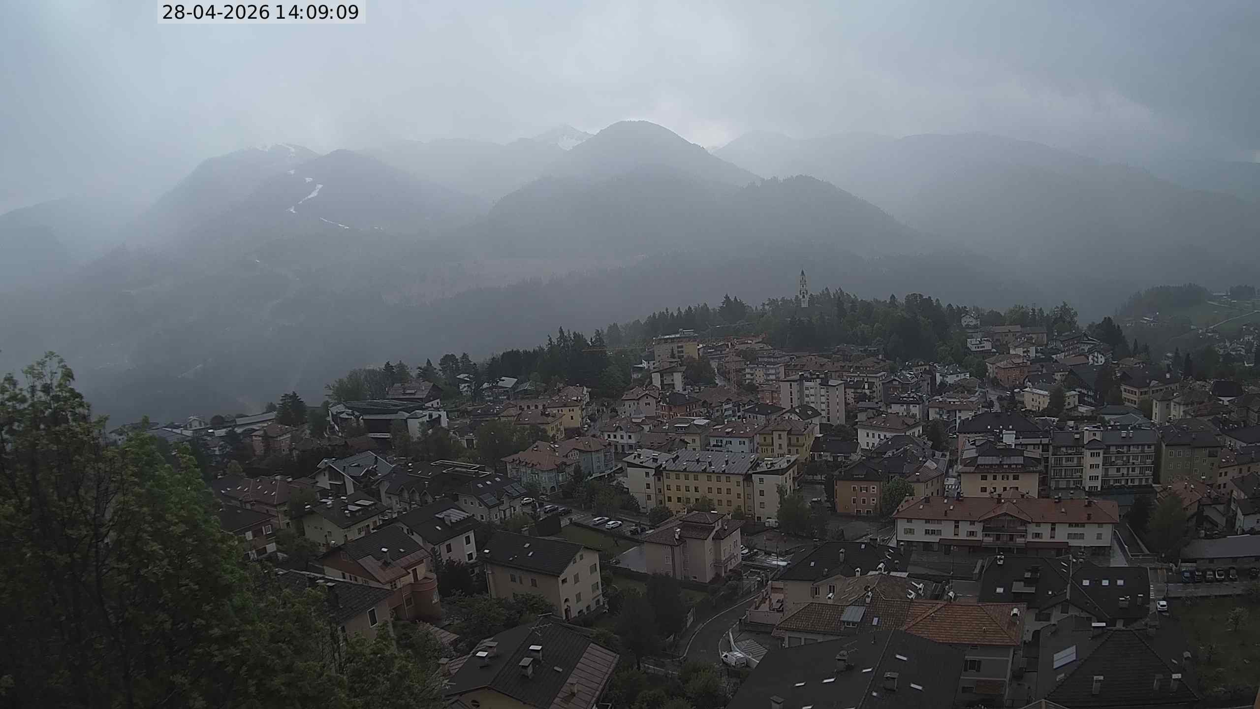 Vista di Cavalese Webcam Pagoda