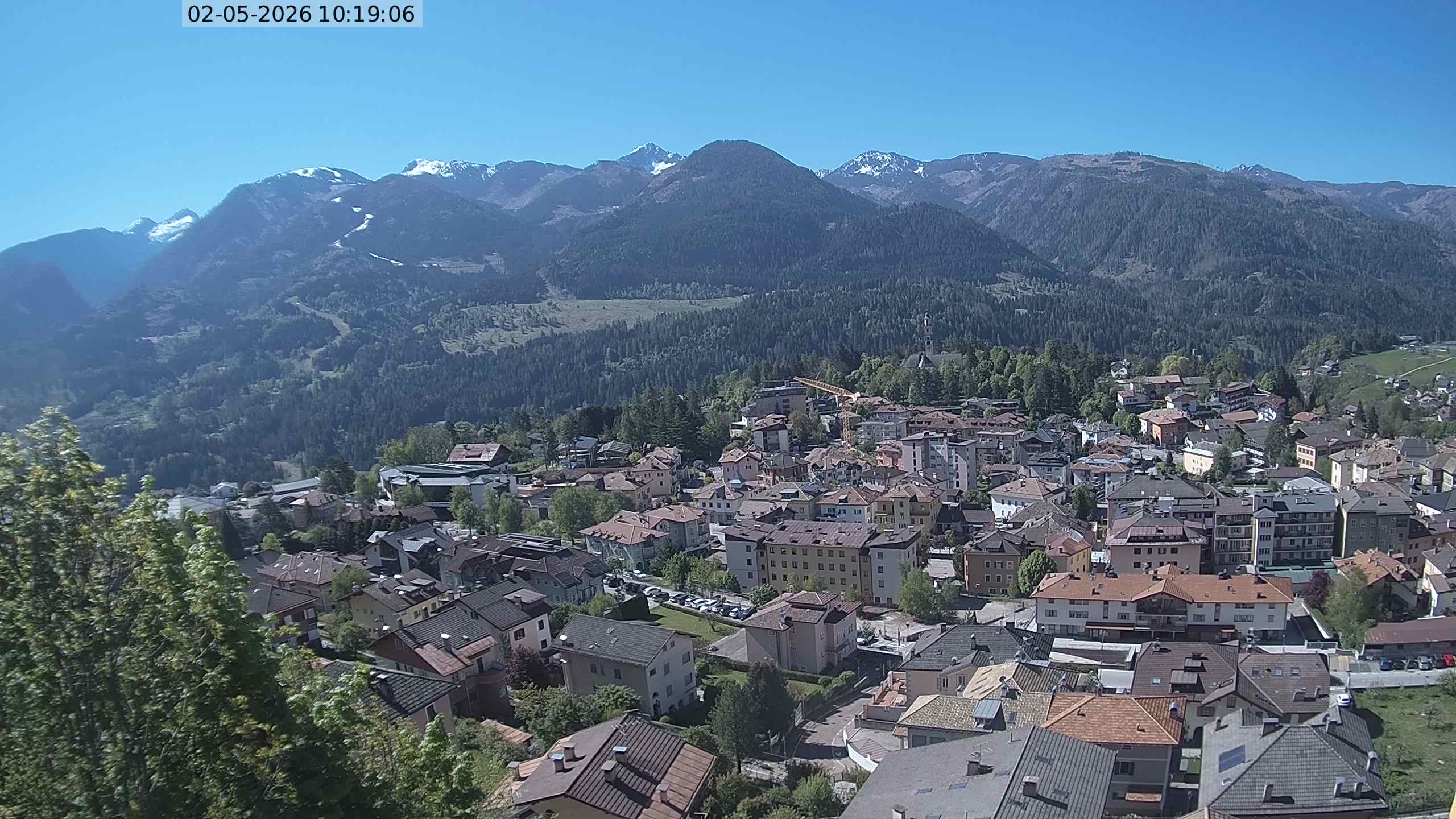 Webcam a Cavalese - Trentino - Dolomiti