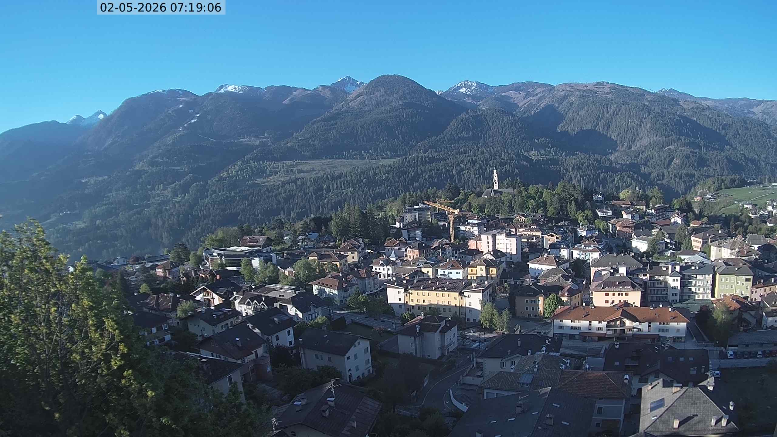 Webcam a Cavalese - Trentino - Dolomiti