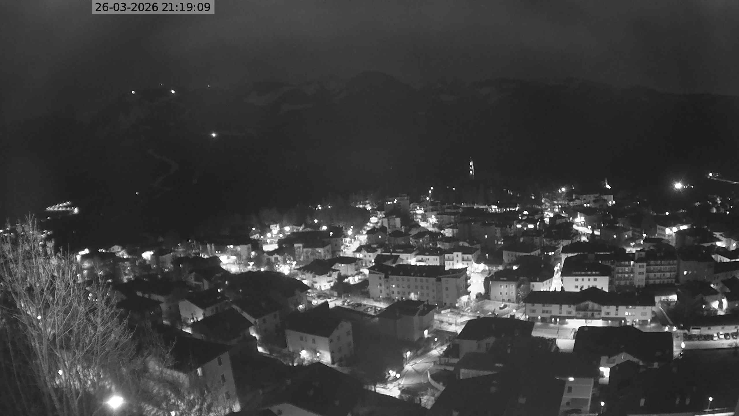 Vista di Cavalese Webcam Pagoda