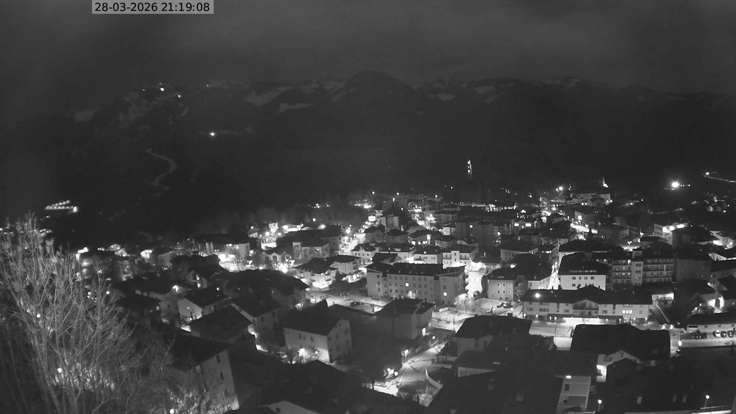 Vista di Cavalese Webcam Pagoda