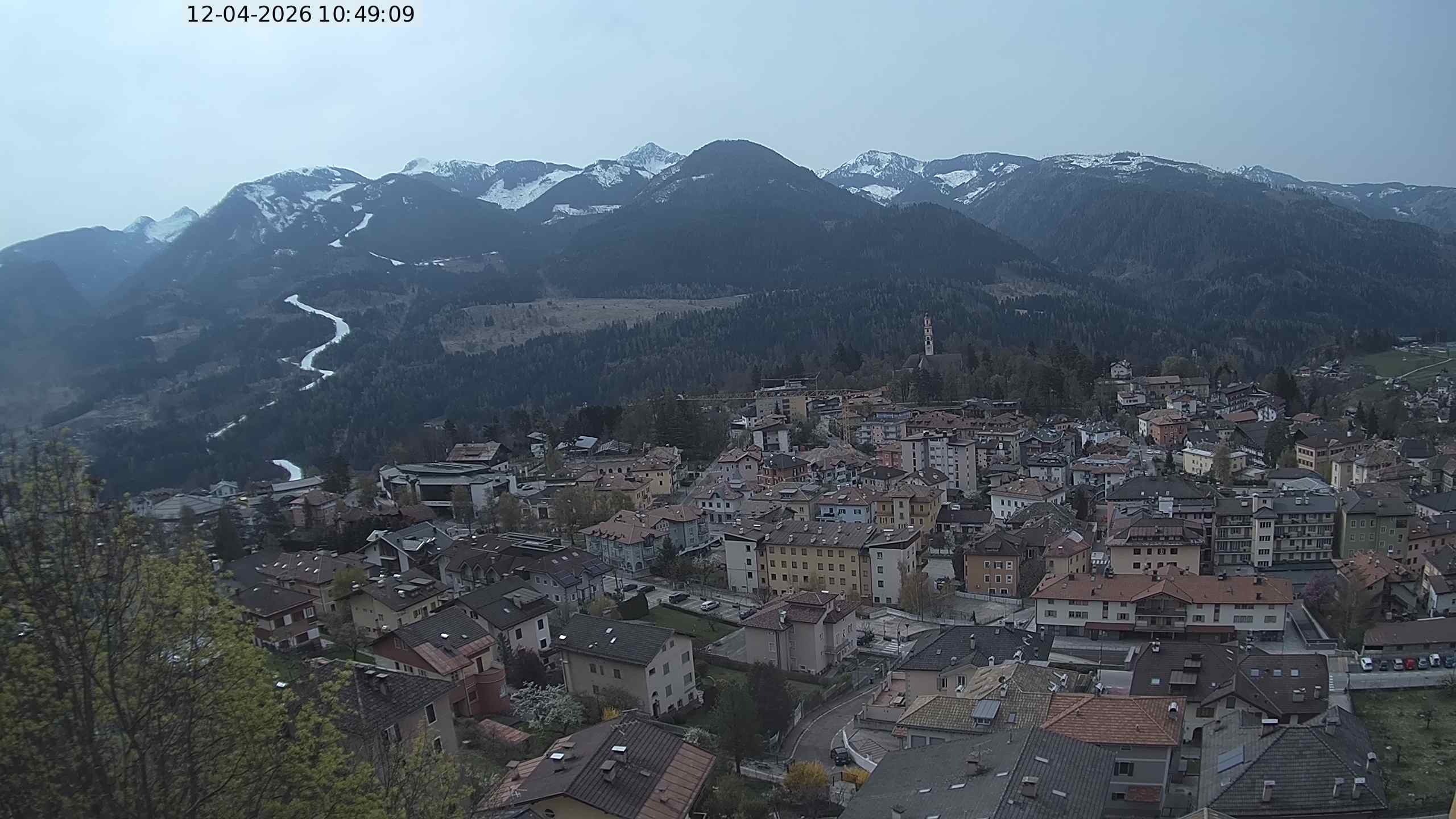 Vista di Cavalese Webcam Pagoda
