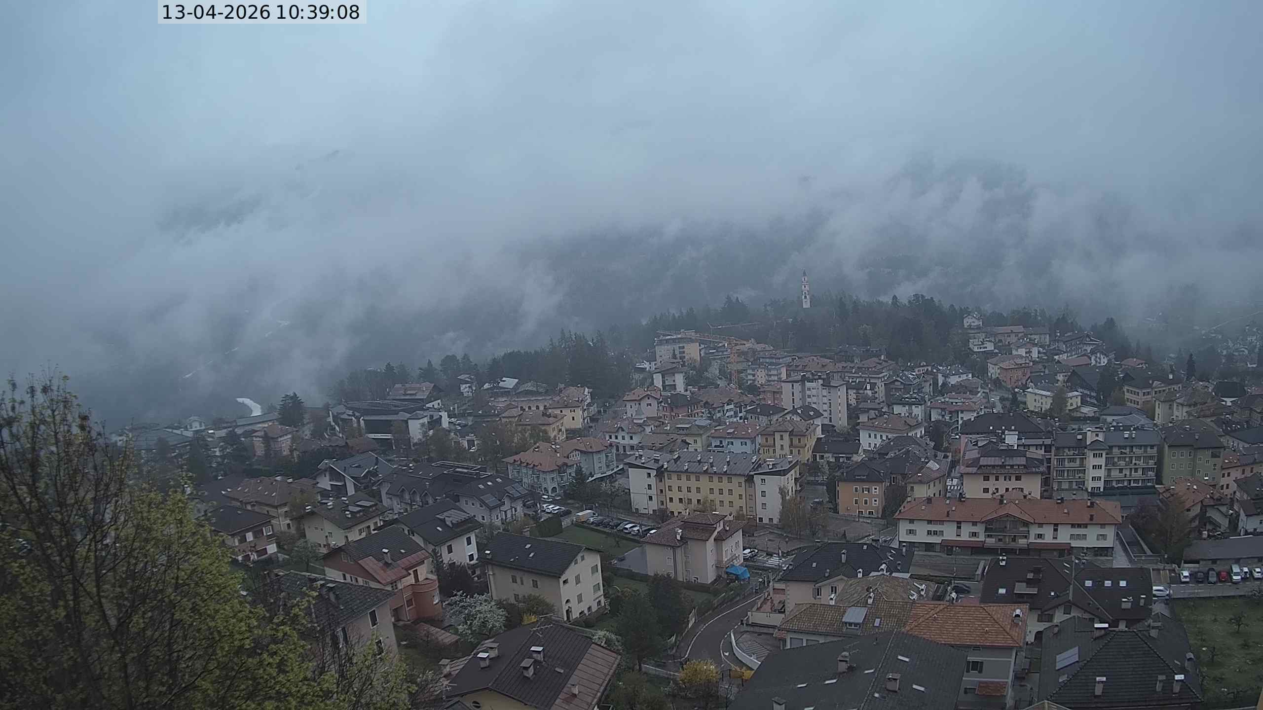 Vista di Cavalese Webcam Pagoda