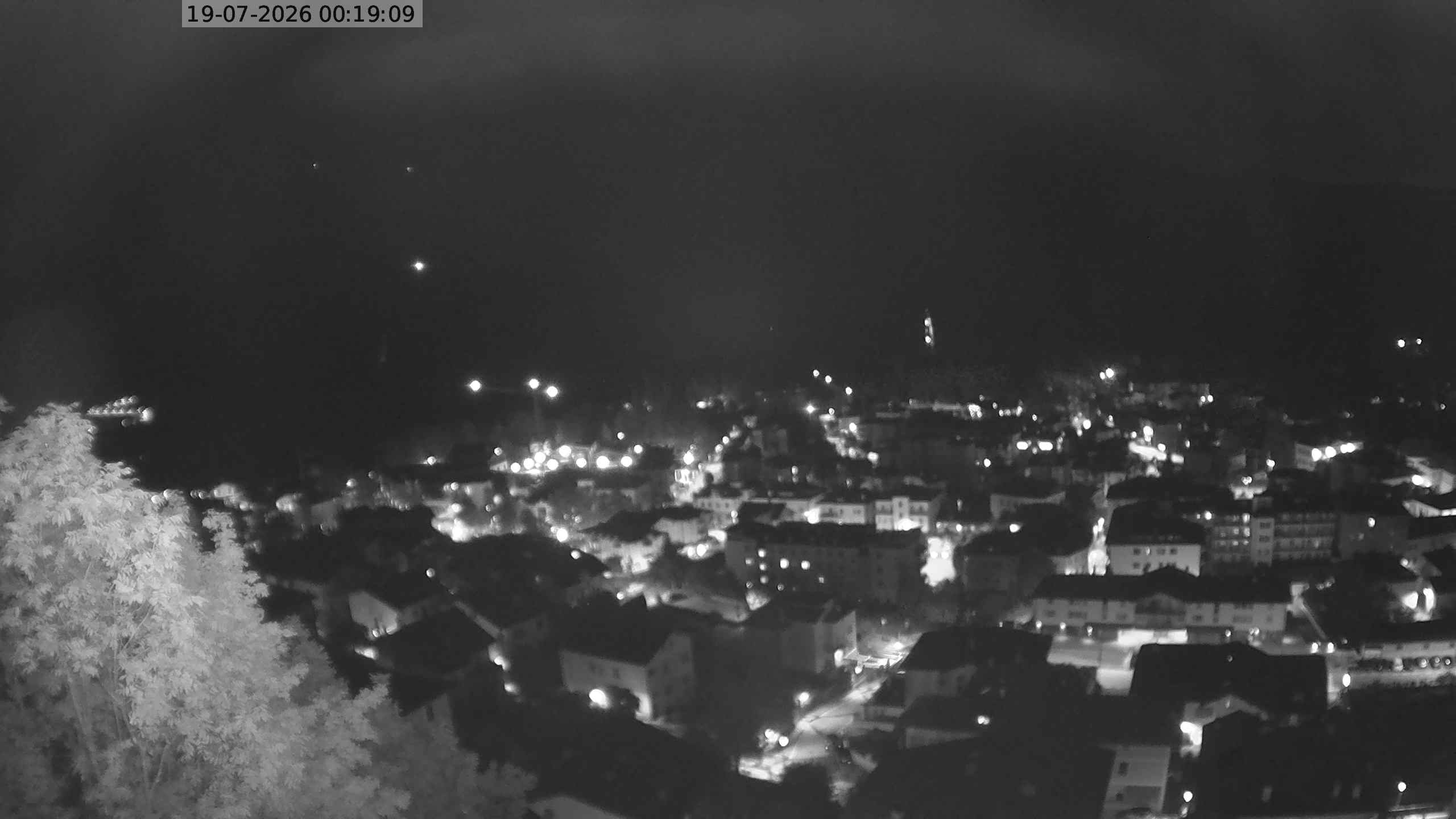 Vista di Cavalese Webcam Pagoda
