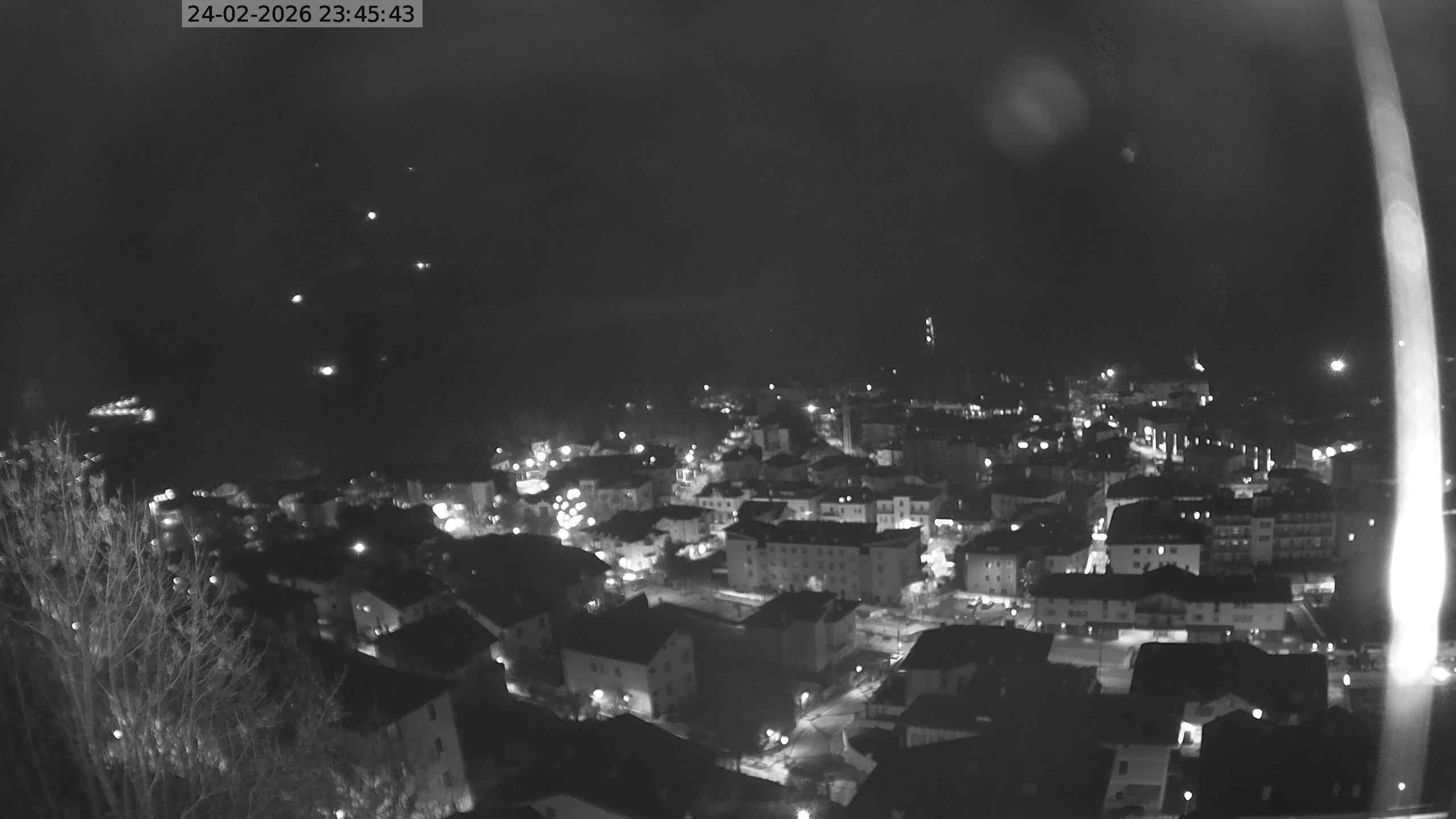 Vista di Cavalese Webcam Pagoda