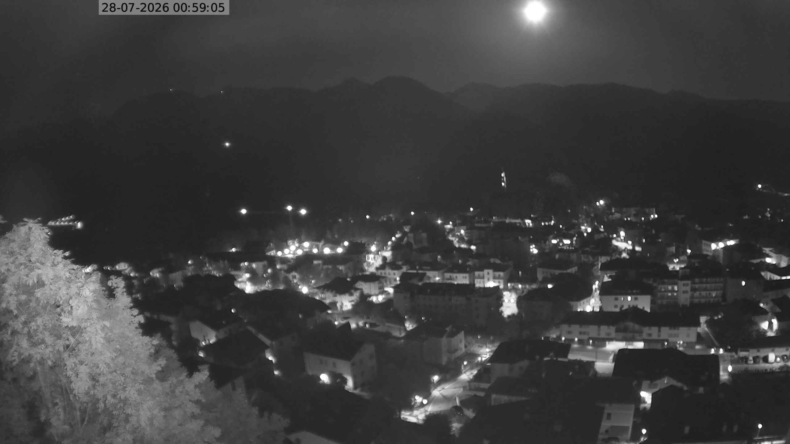 Vista di Cavalese Webcam Pagoda