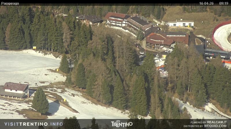 Webcam a Tesero - Trentino - Dolomiti