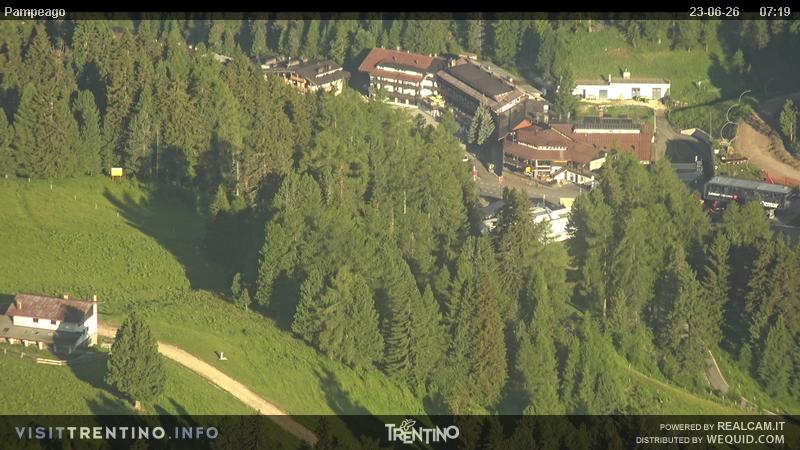 Webcam a Tesero - Trentino - Dolomiti