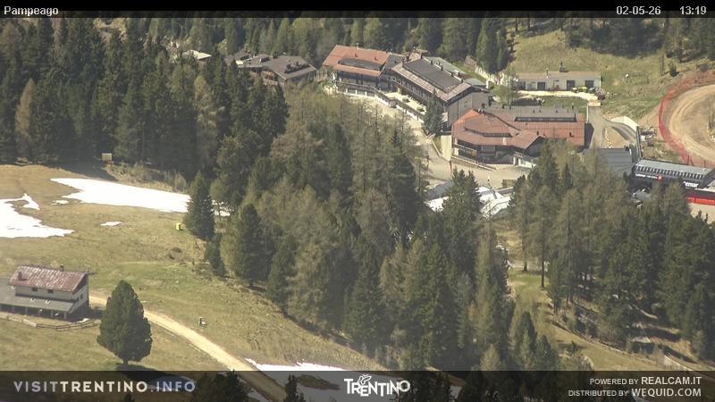 Webcam a Tesero - Trentino - Dolomiti