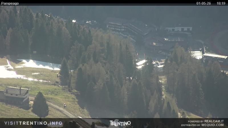 Webcam a Tesero - Trentino - Dolomiti