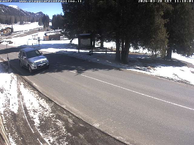 Webcam a Passo San Pellegrino - Trentino
