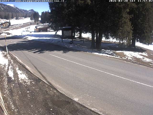 Webcam a Passo San Pellegrino - Trentino