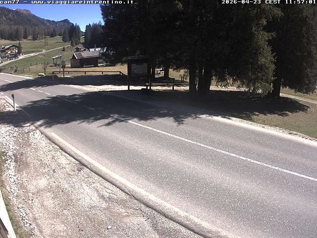 Webcam a Passo San Pellegrino - Trentino