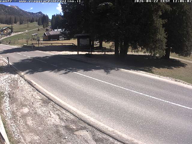 Webcam a Passo San Pellegrino - Trentino