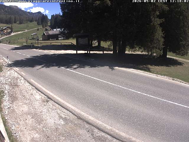 Webcam a Passo San Pellegrino - Trentino