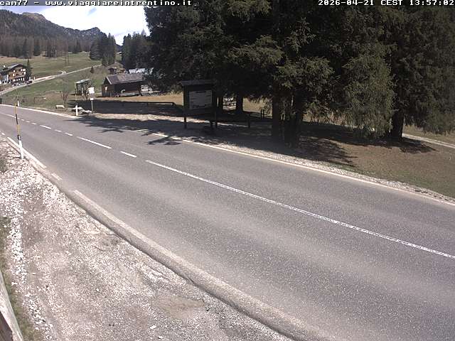 Webcam a Passo San Pellegrino - Trentino