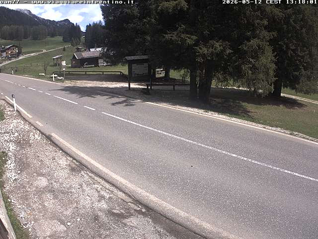 Webcam a Passo San Pellegrino - Trentino