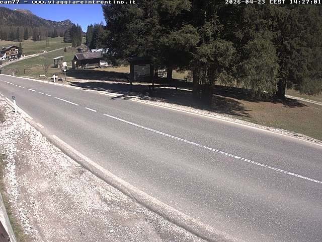 Webcam a Passo San Pellegrino - Trentino