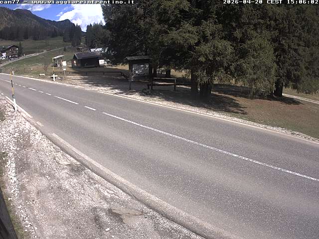 Webcam a Passo San Pellegrino - Trentino