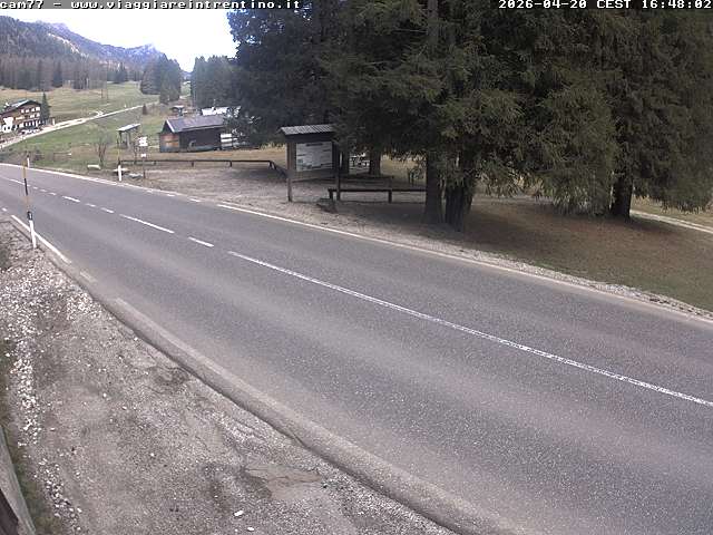 Webcam a Passo San Pellegrino - Trentino