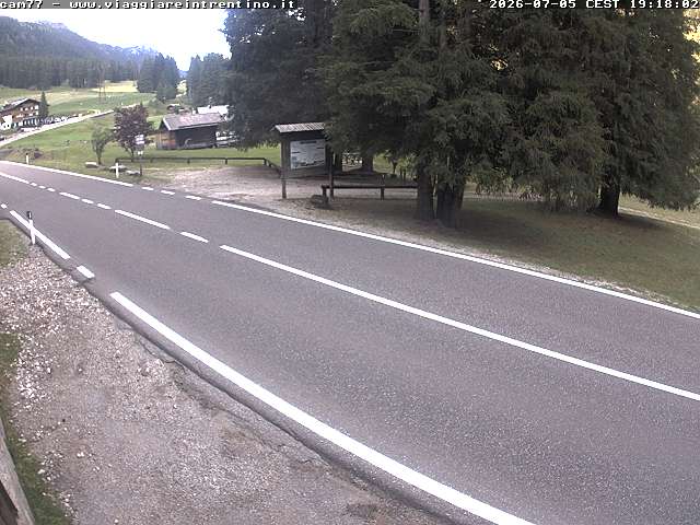 Webcam a Passo San Pellegrino - Trentino