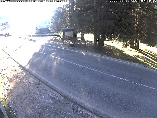 Webcam a Passo San Pellegrino - Trentino - Dolomiti