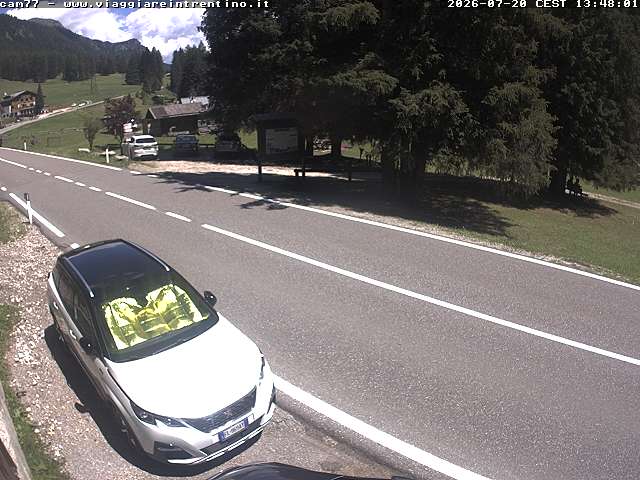 Webcam a Passo San Pellegrino - Trentino
