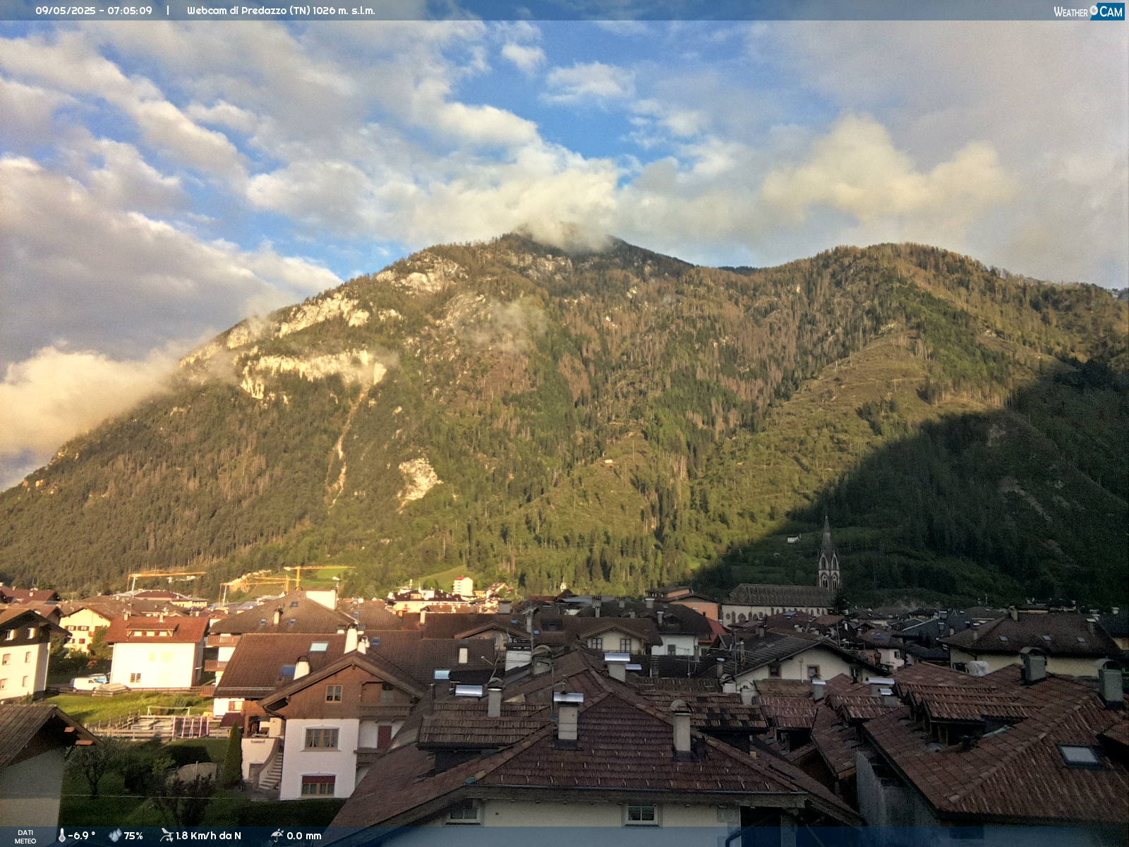 Webcam a Predazzo - Trentino - Dolomiti