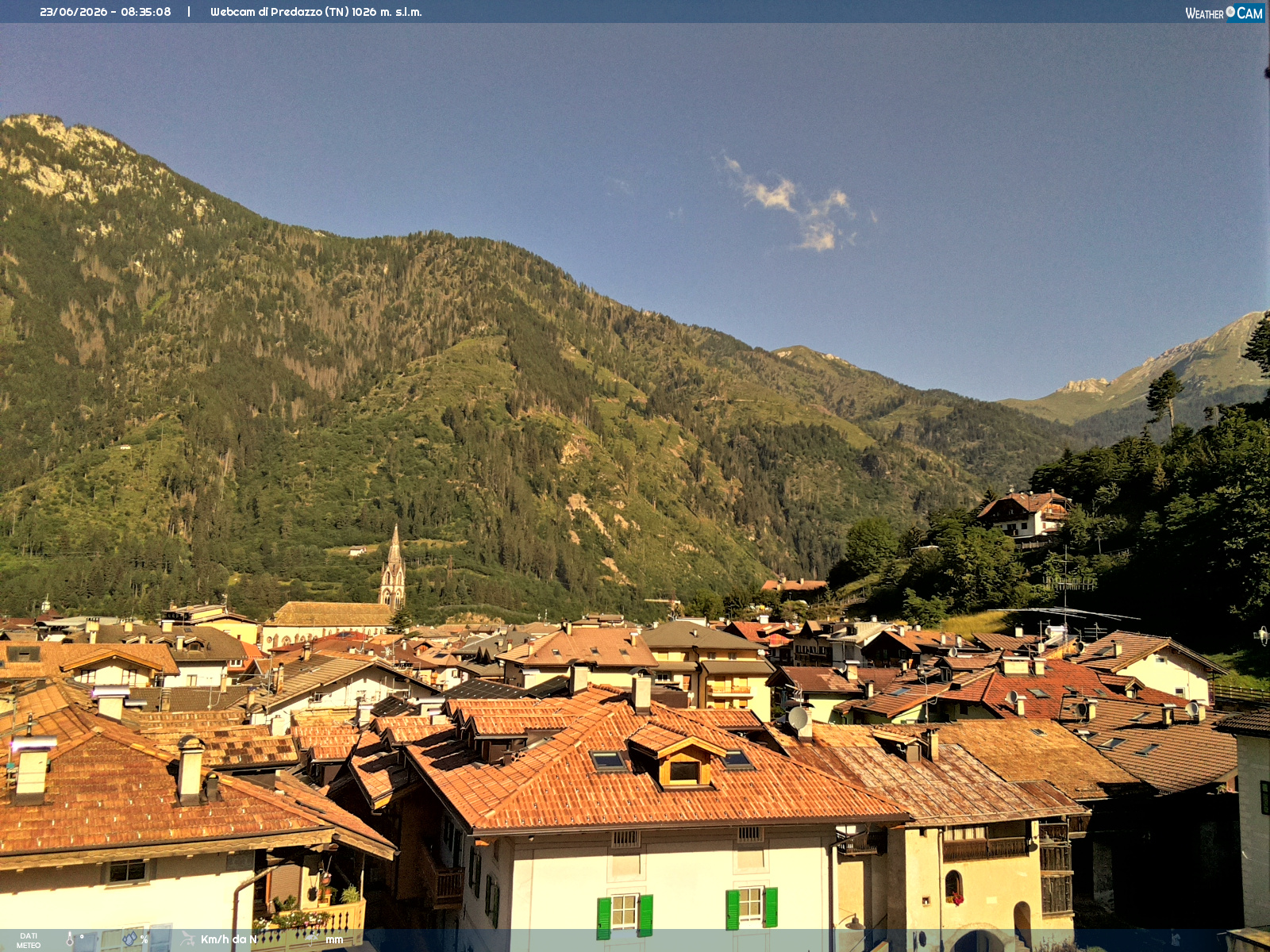 Webcam a Predazzo - Trentino - Dolomiti