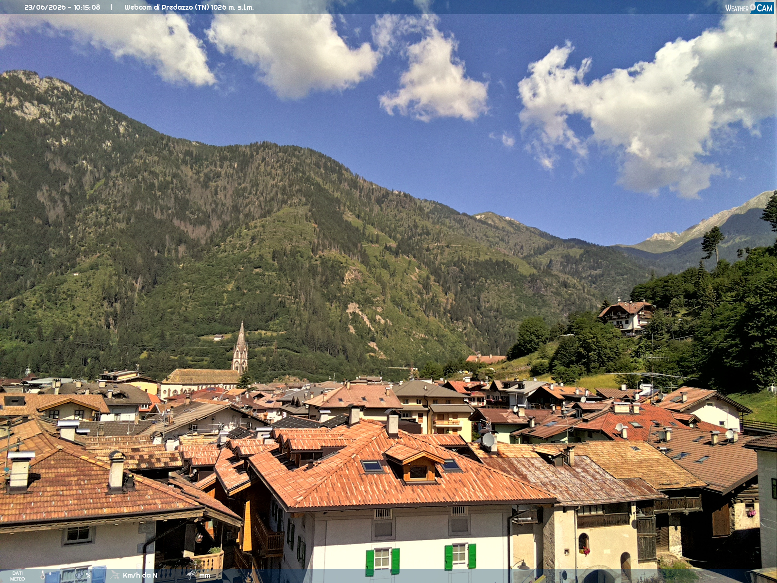 Webcam a Predazzo - Trentino - Dolomiti