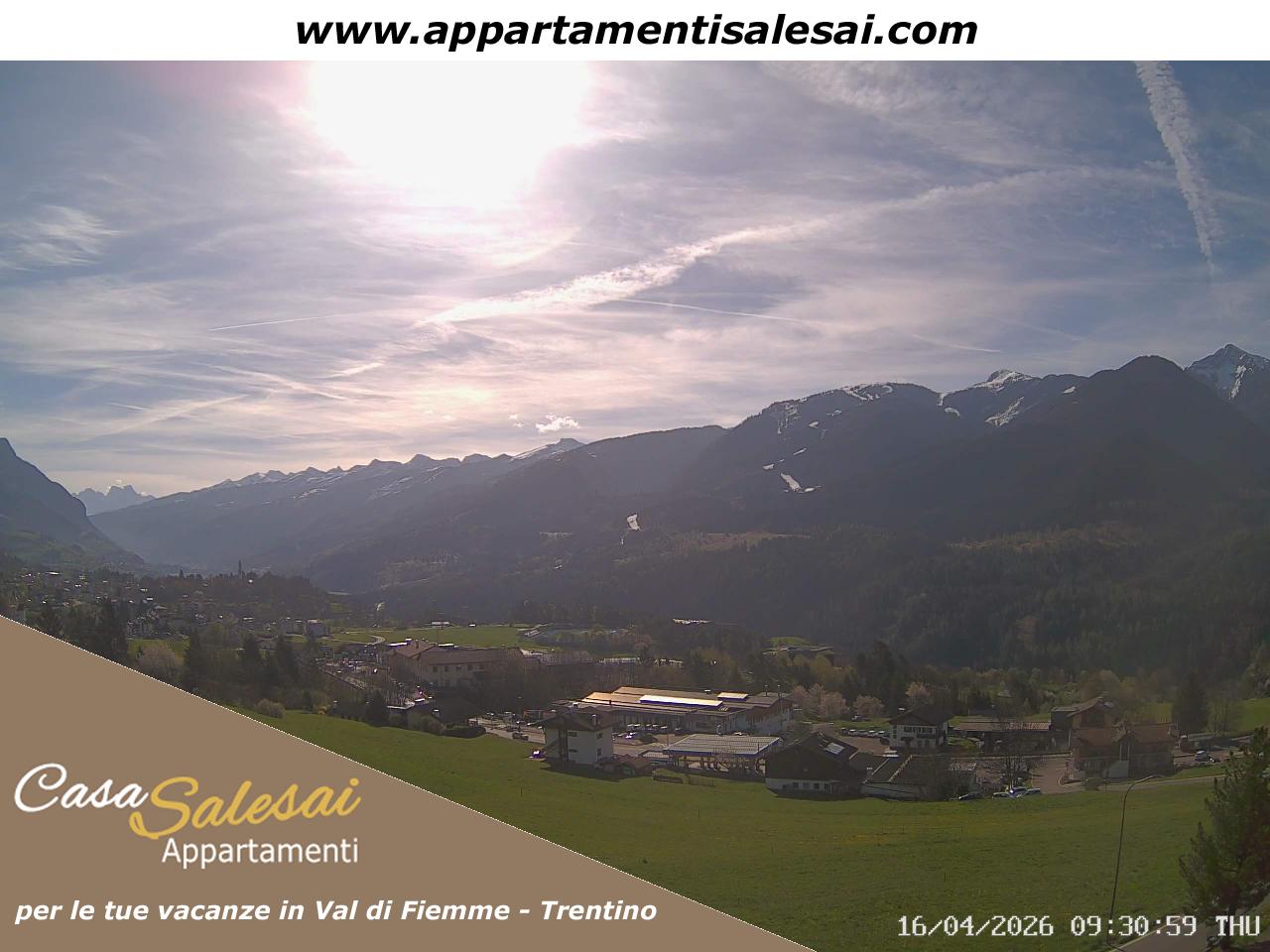 Webcam a Carano - Trentino - Dolomiti