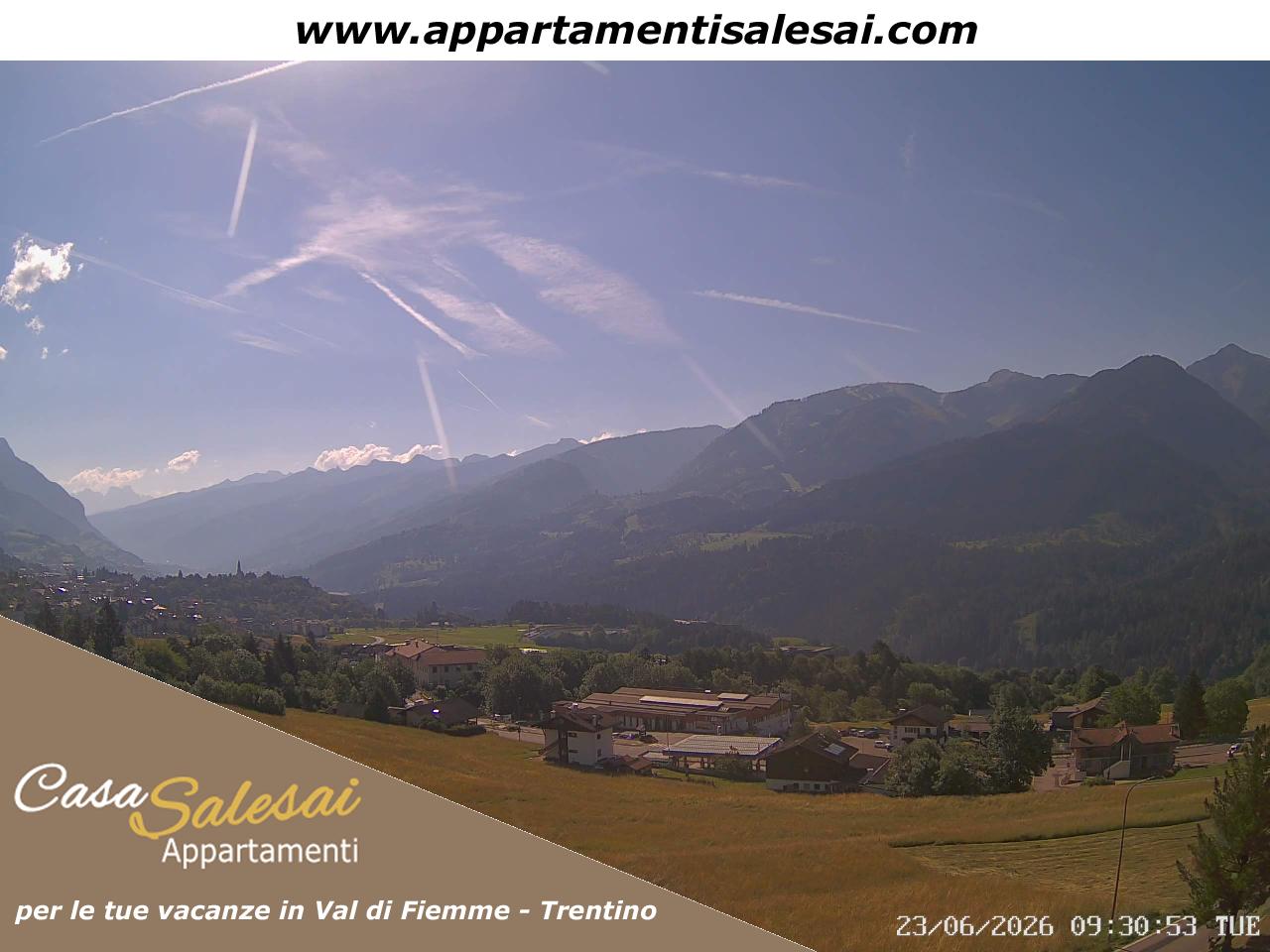 Webcam a Carano - Trentino - Dolomiti