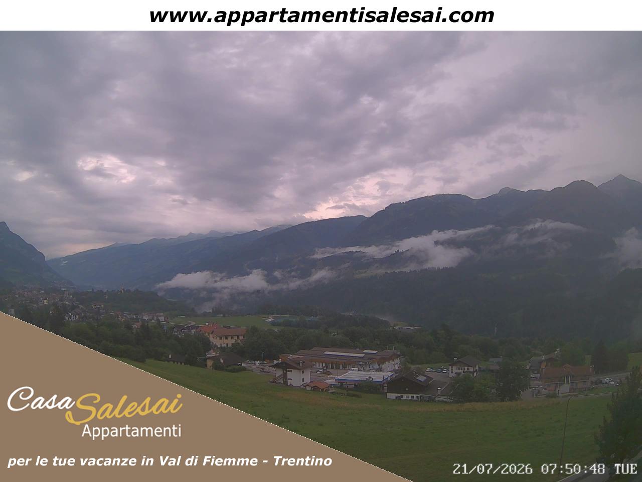 Webcam a Carano - Trentino