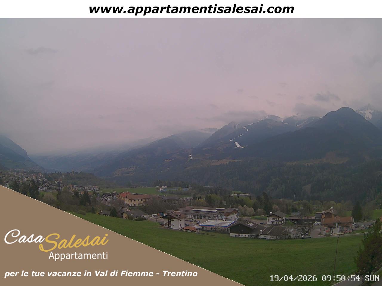 Webcam a Carano - Trentino - Dolomiti