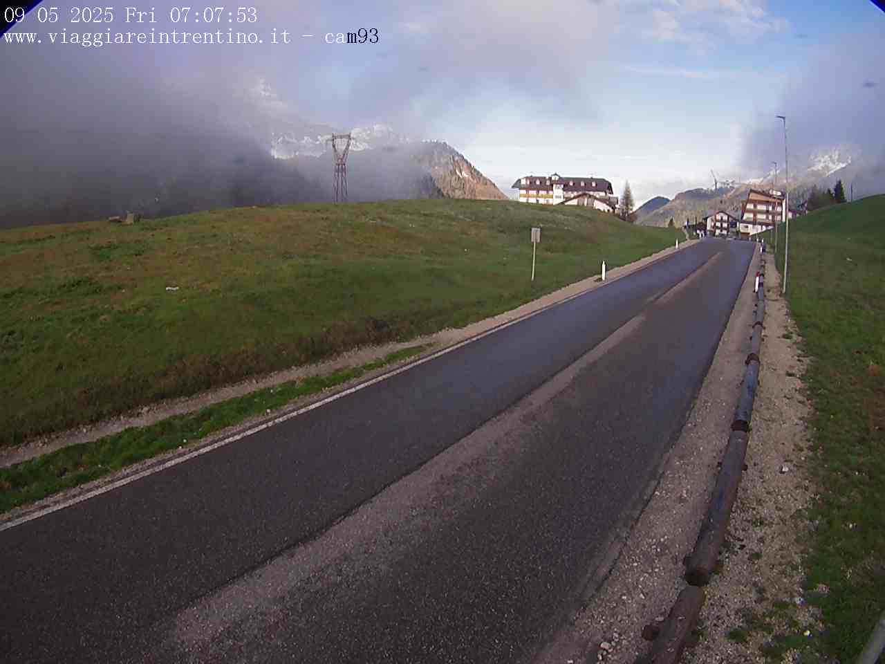 Webcam a Passo San Pellegrino  - Trentino