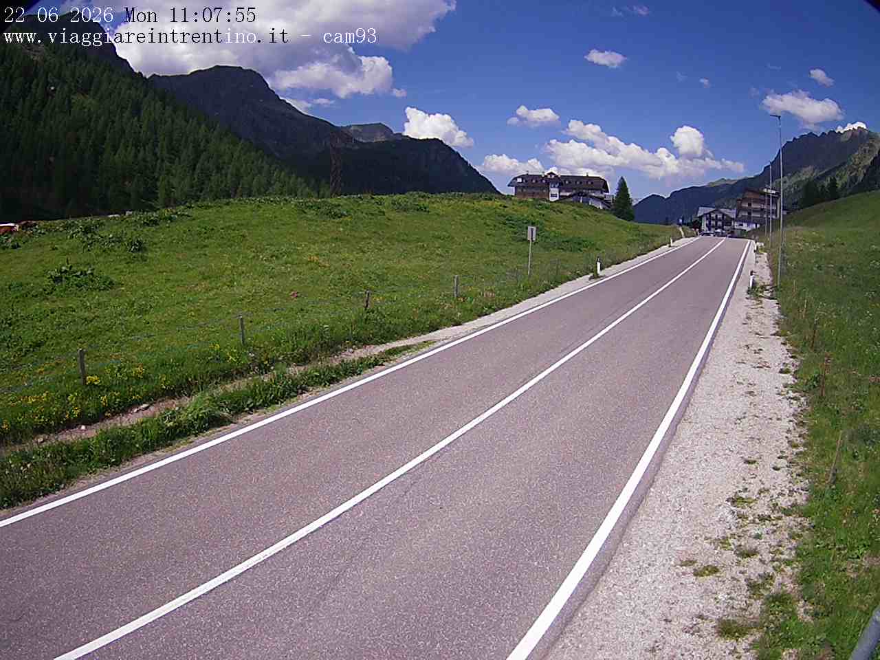 Webcam a Passo San Pellegrino  - Trentino