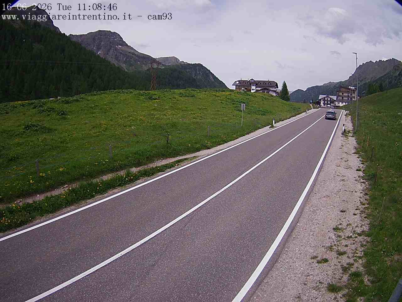 Webcam a Passo San Pellegrino  - Trentino